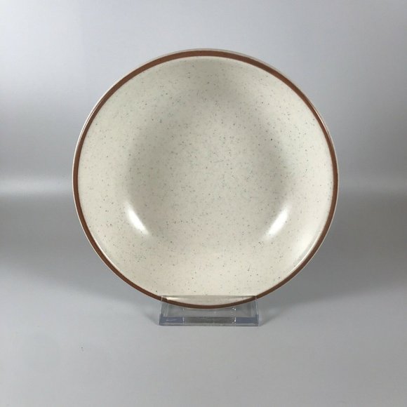 Metlox Pottery Poppy Trail California Tempo White Soup Cereal Bowl 1960s MCM VTG - Picture 1 of 6